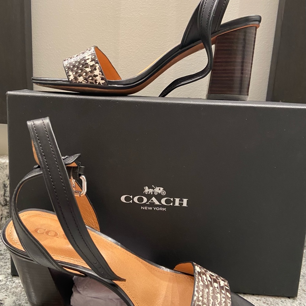 Coach “Paige” Sandals Size 9